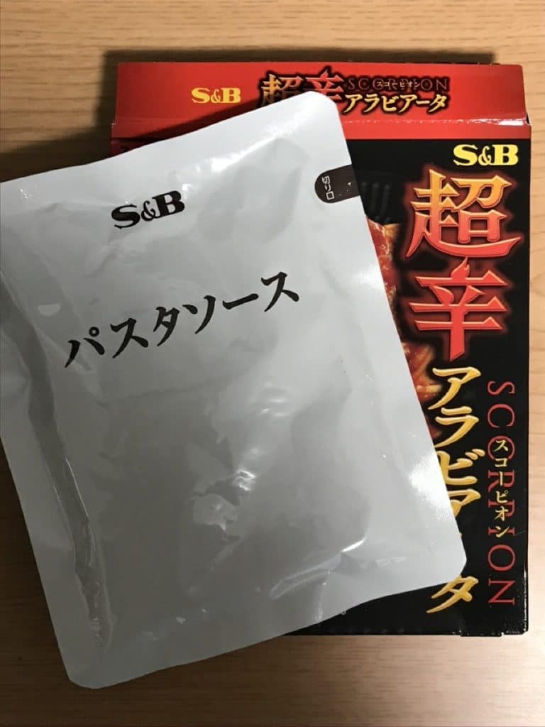 SB 超辛スコーピオンアラビアータ